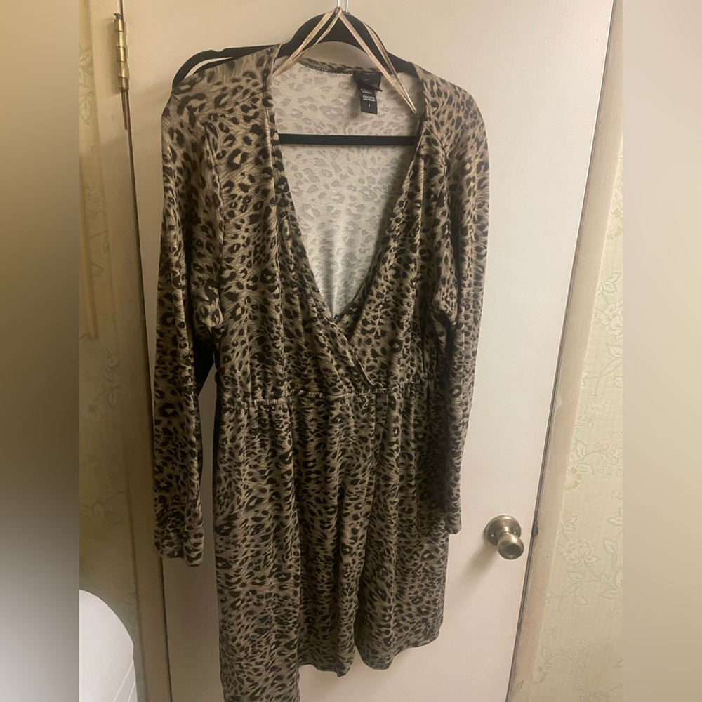 Torrid leopard dress
